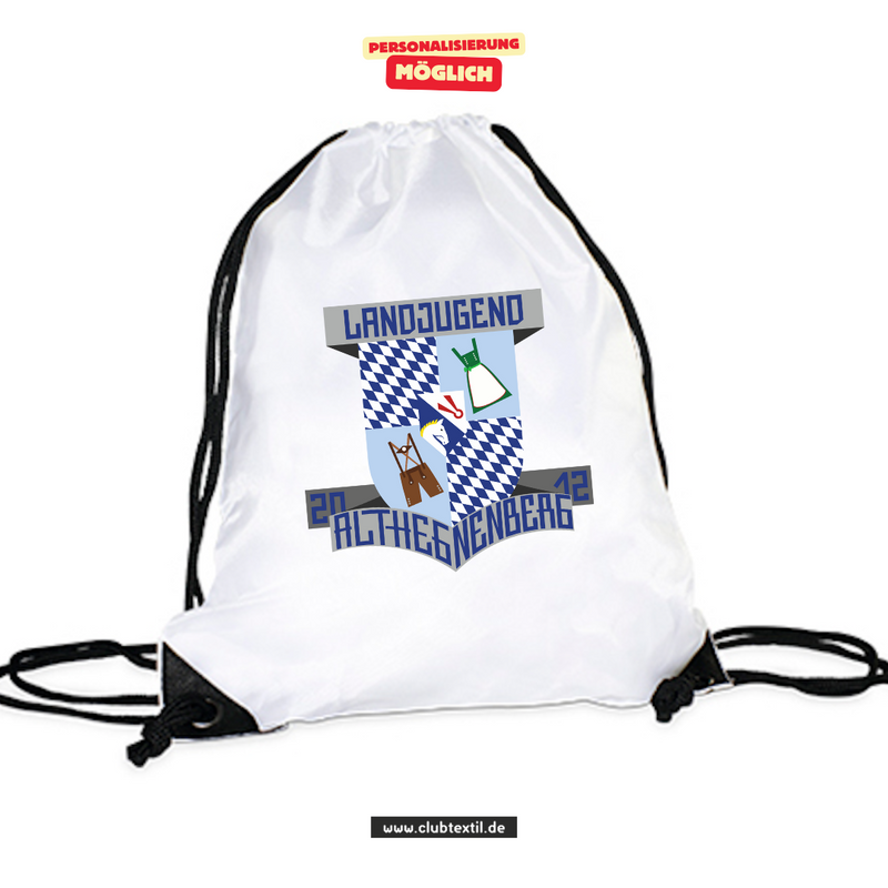 CT Gymbag - weiß - Landjugend Althegnenberg e.V.