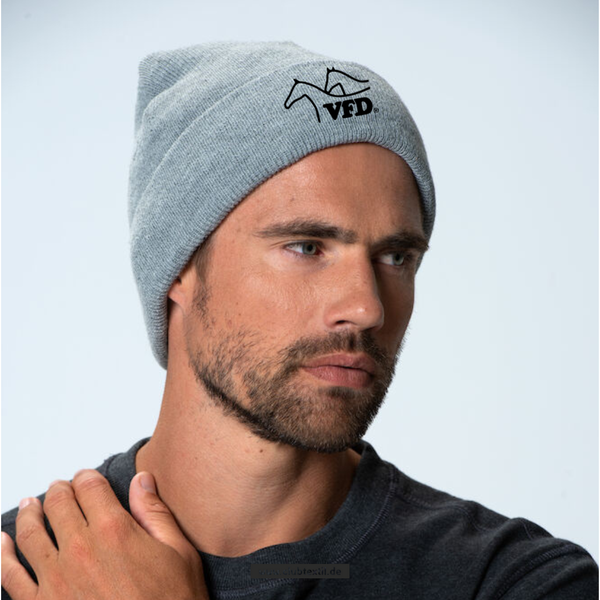 Clique Strickmütze - grau - VFD e.V. - Baden-Württemberg