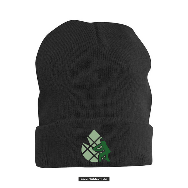 Clique Strickmütze - schwarz - V 2 - Feuerwehrverband Augsburg