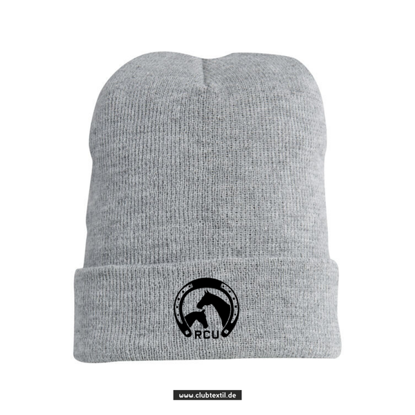 Clique Strickmütze - grau - Reitclub Ulrichshof