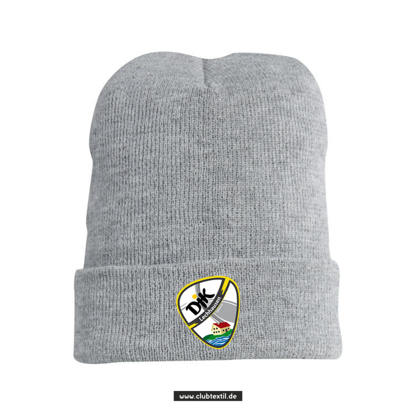 Clique Strickmütze - grau - DJK Lechhausen e.V. - Fussball