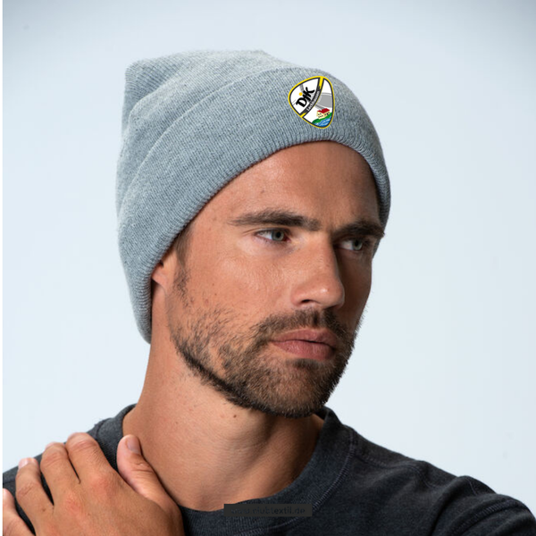 Clique Strickmütze - grau - DJK Lechhausen e.V. - Fussball