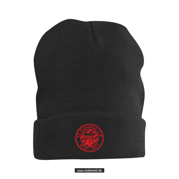 Clique Strickmütze - schwarz - FC Friedenau