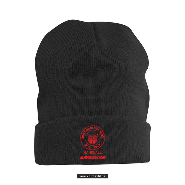 Clique Strickmütze - schwarz - SV Mering Handball