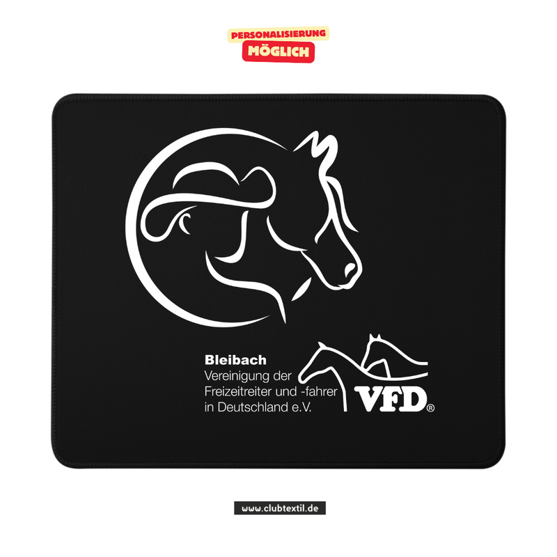CT Mousepad - schwarz - VFD e.V. - Bleibach