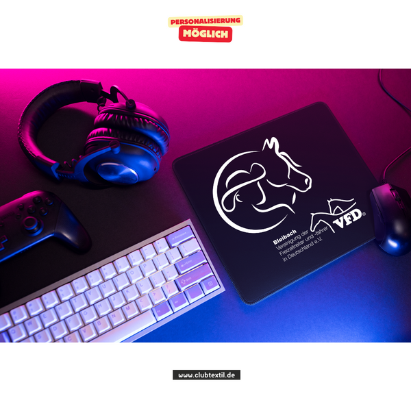 CT Mousepad - schwarz - VFD e.V. - Bleibach