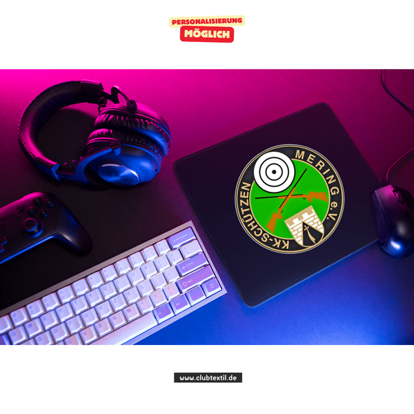 CT Mousepad - schwarz - KK-Schützen Mering e.V.