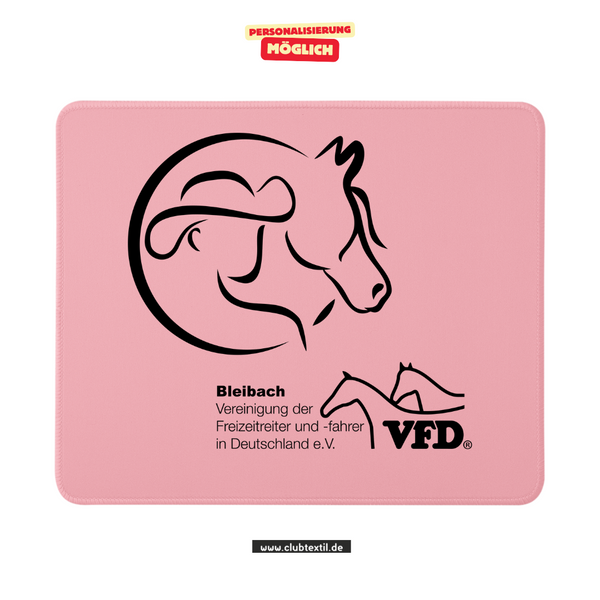 CT Mousepad - rosa - VFD e.V. - Bleibach
