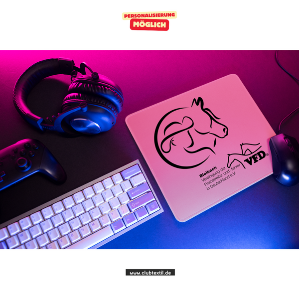 CT Mousepad - rosa - VFD e.V. - Bleibach