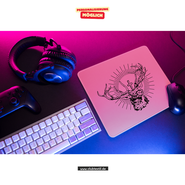 CT Mousepad - rosa - SG Hubertus Oberschweinbach