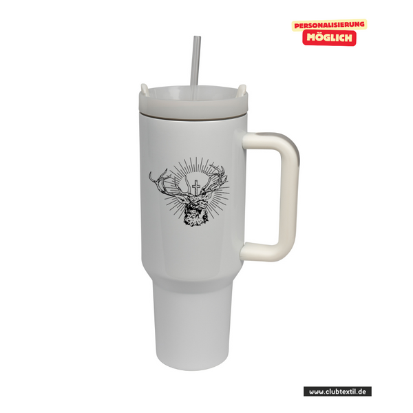 CT Edelstahl-Thermobecher - 1100ml - StanleyCup - SG Hubertus Oberschweinbach