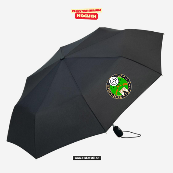 FARE Mini-Taschenschirm - schwarz - KK-Schützen Mering e.V.