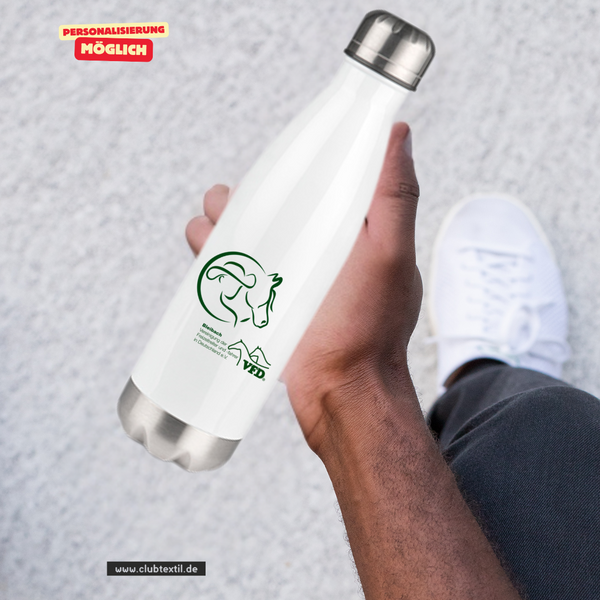 CT Thermosflasche - weiß - VFD e.V. - Bleibach