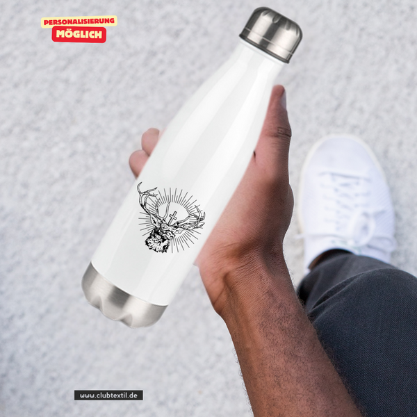 CT Thermosflasche - weiß - SG Hubertus Oberschweinbach