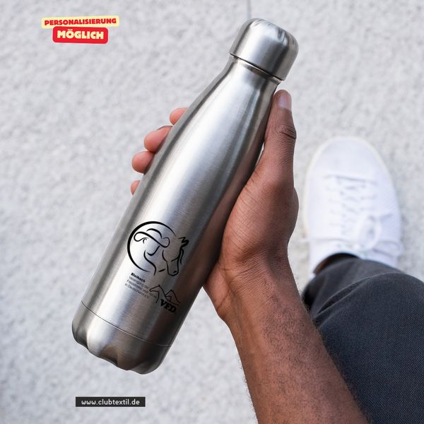 CT Thermosflasche - silber - VFD e.V. - Bleibach