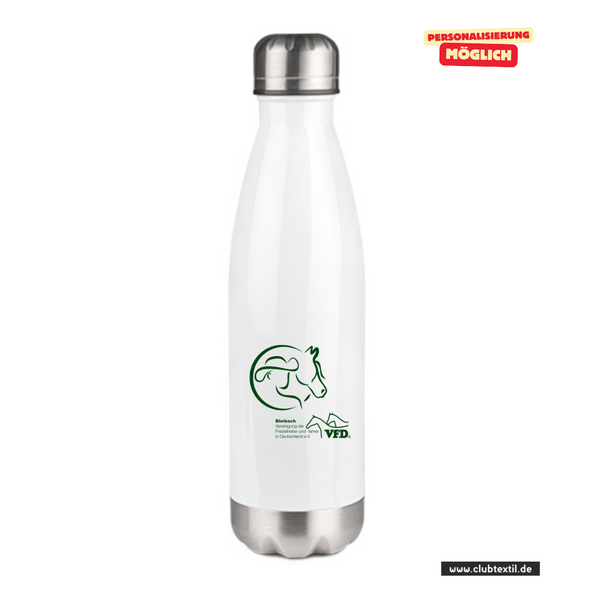 CT Thermosflasche - weiß - VFD e.V. - Bleibach