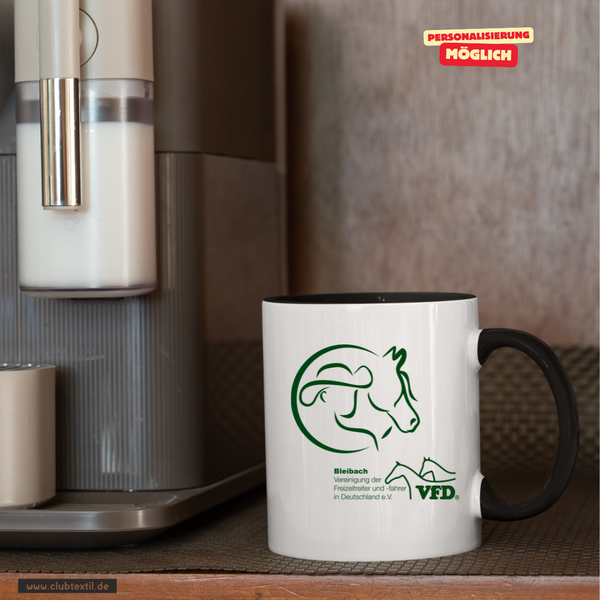 CT Tasse - schwarz - VFD e.V. - Bleibach