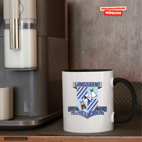 CT Tasse - schwarz - Landjugend Althegnenberg e.V.