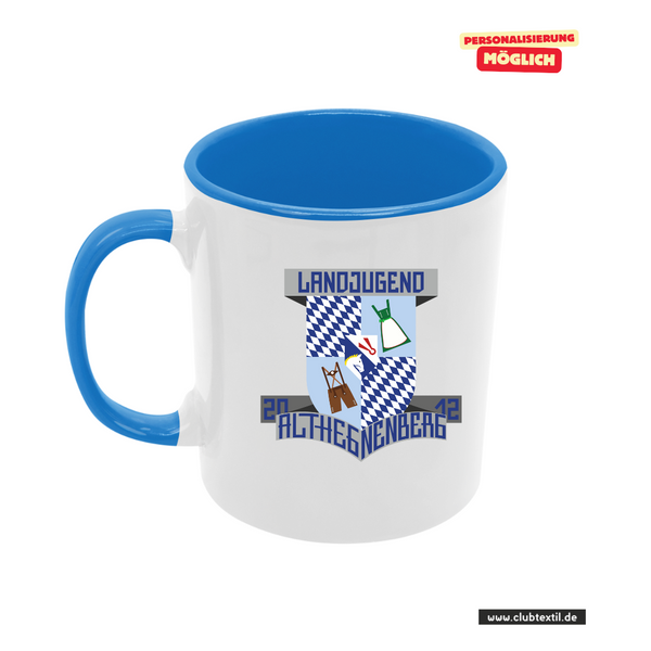 CT Tasse - blau - Landjugend Althegnenberg e.V.