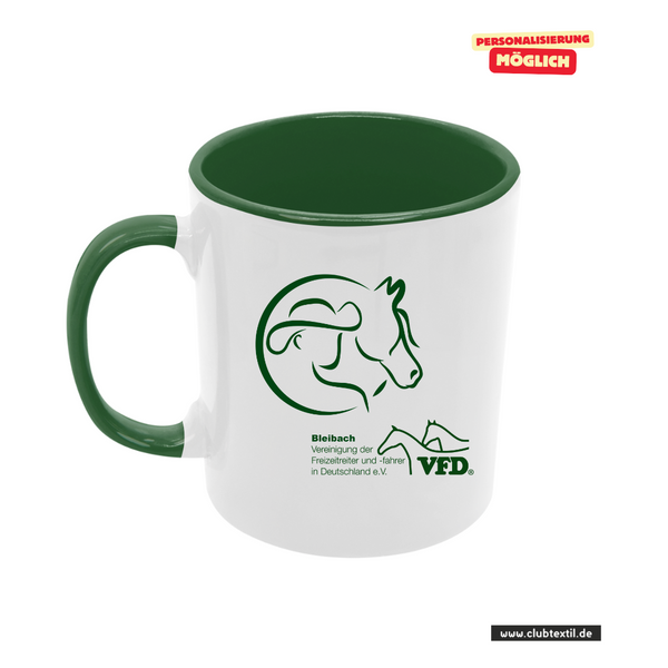 CT Tasse - grün - VFD e.V. - Bleibach