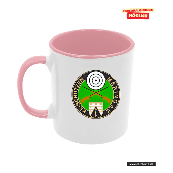 CT Tasse - rosa - KK-Schützen Mering e.V.