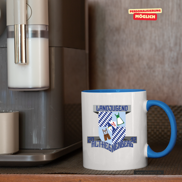CT Tasse - blau - Landjugend Althegnenberg e.V.