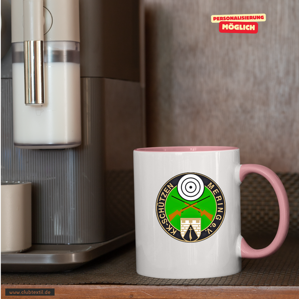 CT Tasse - rosa - KK-Schützen Mering e.V.