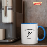CT Tasse - blau - TSV Königsbrunn Damen Turnen Logo 2