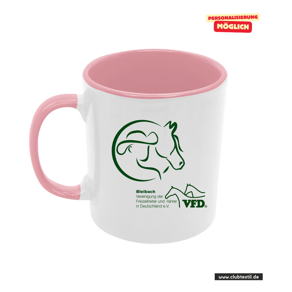 CT Tasse - rosa - VFD e.V. - Bleibach