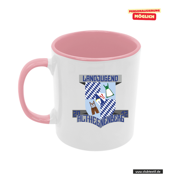 CT Tasse - rosa - Landjugend Althegnenberg e.V.