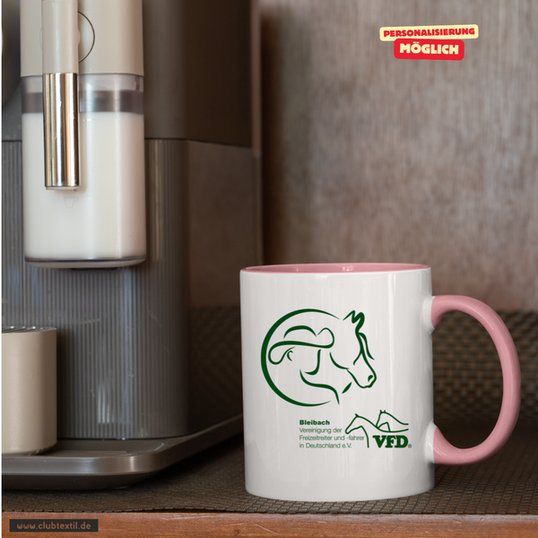 CT Tasse - rosa - VFD e.V. - Bleibach