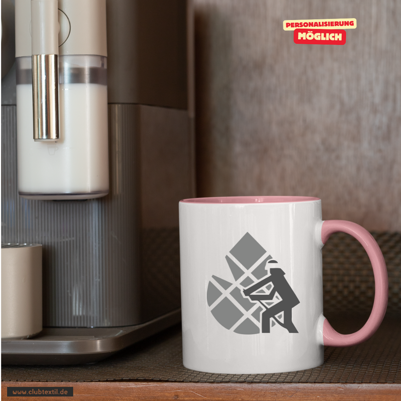 CT Tasse - rosa - Feuerwehrverband Augsburg