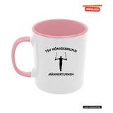 CT Tasse - rosa - Logo Männer - TSV Königsbrunn - Turnen
