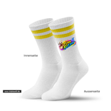 CT Tennissocken - weiß/gelb - TSV 1862 Friedberg e.V. - Turnflitzer
