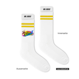 CT Tennissocken - weiß/gelb - TSV 1862 Friedberg e.V. - Turnflitzer
