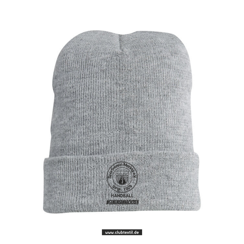 Clique Strickmütze - grau -SV Mering Handball