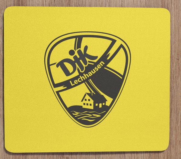 CT Mousepad DJK Lechhausen e.V. - Fussball - gelb