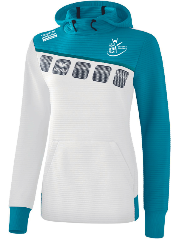 Erima 5-C Kapuzensweat Damen - TSV Friedberg Trampolin