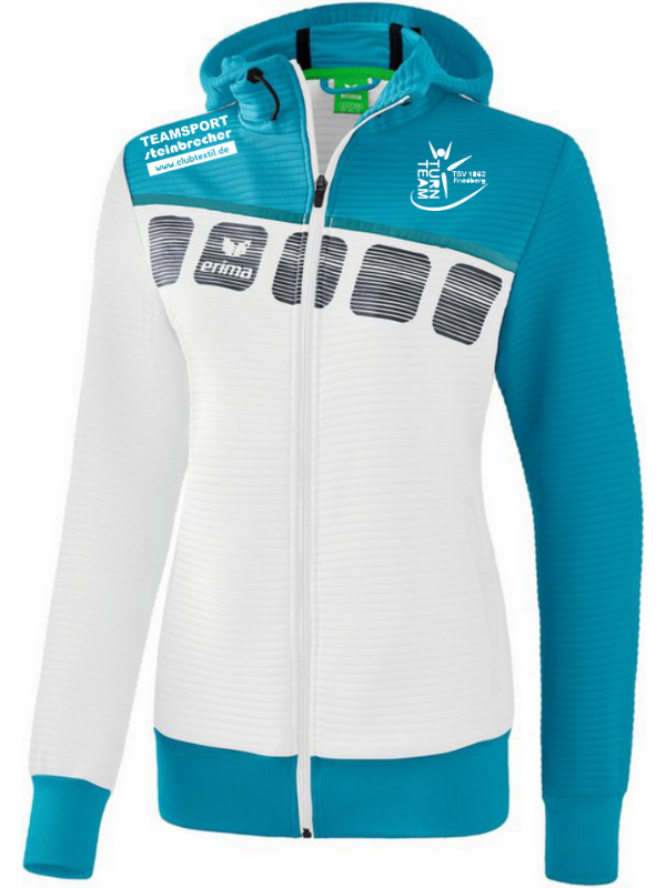 Erima 5-C Trainingsjacke mit Kapuze Damen - TSV Friedberg Trampolin