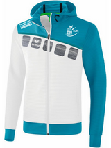Erima 5-C Trainingsjacke mit Kapuze Kinder - TSV Friedberg Trampolin