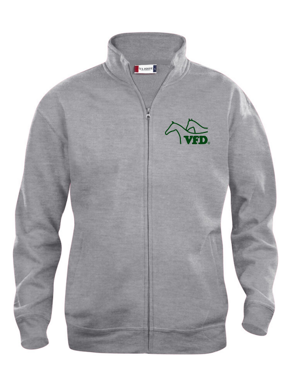 Clique BASIC Cardigan Herren - VFD e.V. - Baden-Württemberg - Druck beidseitig