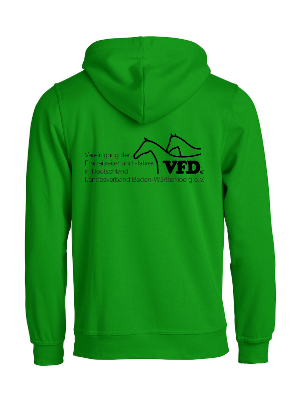 Clique BASIC HOODY - VFD e.V. - Baden-Württemberg - Druck beidseitig