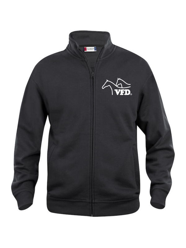 Clique BASIC Cardigan Herren - VFD e.V. - Baden-Württemberg - Druck beidseitig