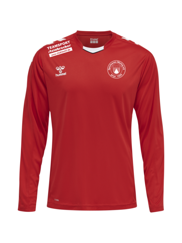 Hummel HMLCORE XK Poly Jersey L/S rot
