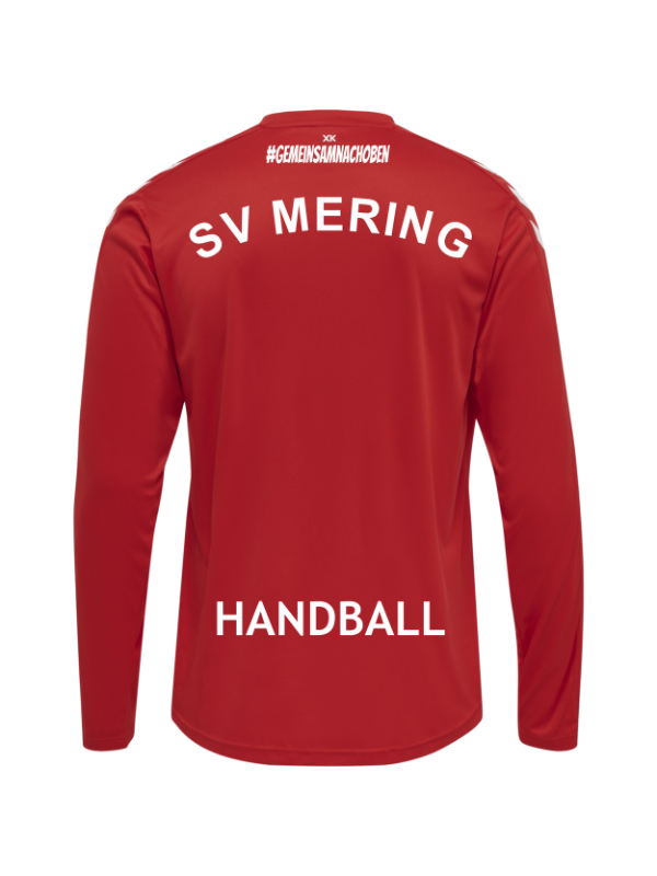 Hummel HMLCORE XK Poly Jersey L/S rot