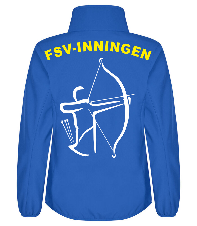 Clique CLASSIC Softshell Jacket Damen - royalblau - FSV Bogensport Inningen