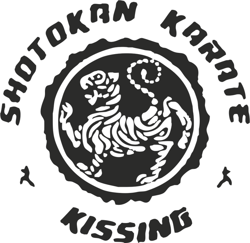 CT Tennissocken - Kissinger SC e.V. - Karate - schwarz/weiß/schwarz