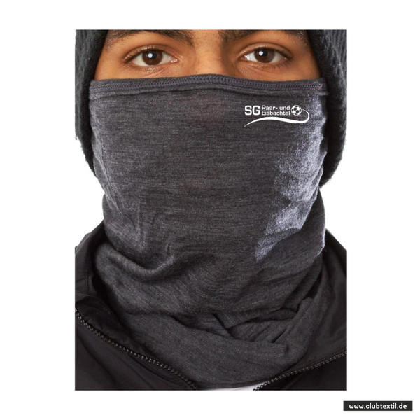 Daiber Schlauchschal - schwarzgrau meliert - SG Paar- und Eisbachtal