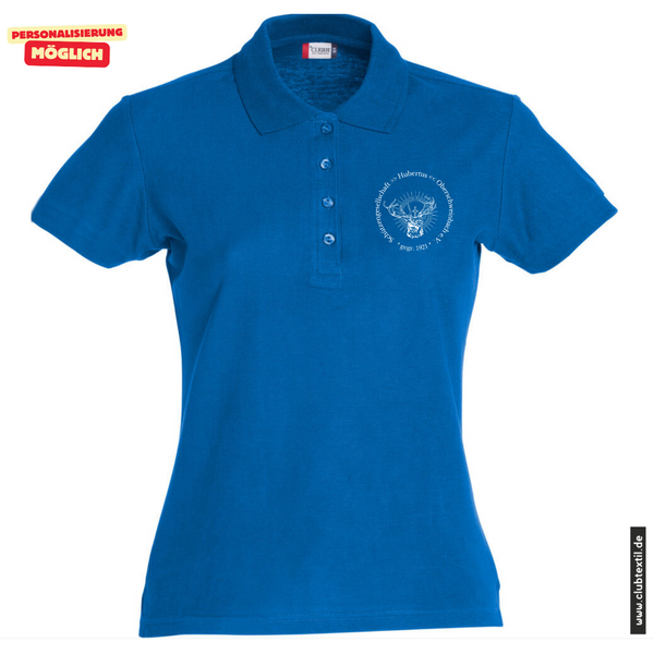 Clique POLO - Damen - royal - SG Hubertus Oberschweinbach