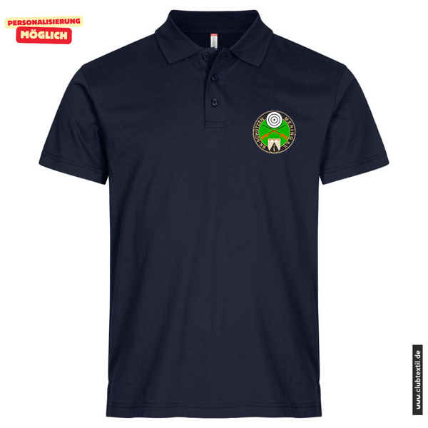 Clique POLO - Herren - marine - KK-Schützen Mering e.V.